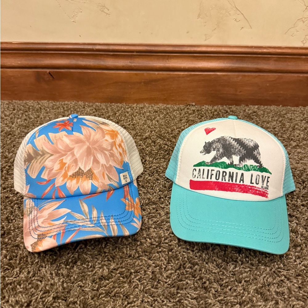 Billabong Trucker Hats!